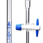 Бюретка 25 мл с линией Шеллбаха и PTFE-краном.