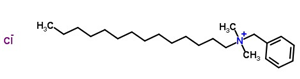 Benzyldimethyltetradecylammonium chloride
