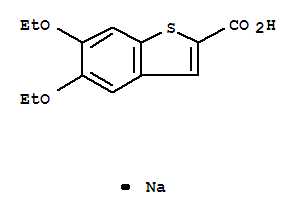 Tibenelast sodium (LY 186655)