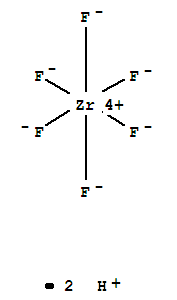 Hexafluorozirconic acid solution