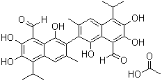 Gossypol-acetic acid