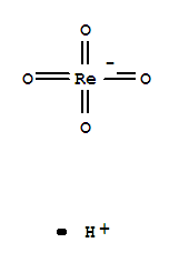 Perrhenic acid solution