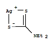 Diethyl dithio carbamic acid silver salt