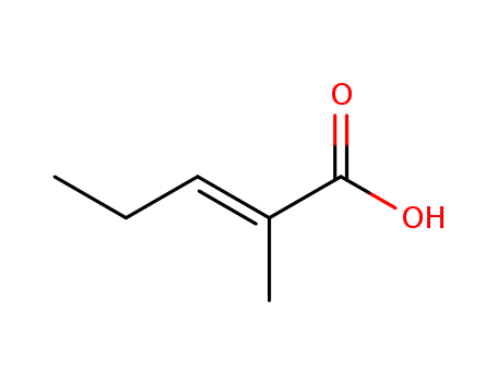 2-Methyl-2-pentenoic acid