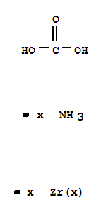 Carbonic acid ammonium zirconium salt