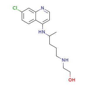 2-((4-((7-Chloroquinolin-4-yl)amino)pentyl)amino)ethanol