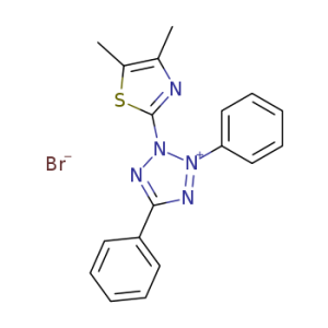 Thiazolyl blue tetrazolium bromide (MTT)
