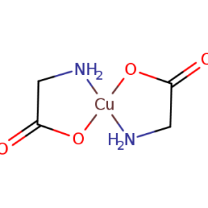 Bis(2-aminoacetoxy)copper
