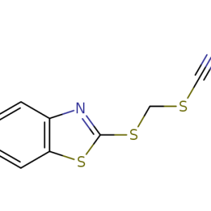 Thiocyanic acid (2-benzothiazolylthio)methyl ester