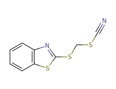 Thiocyanic acid (2-benzothiazolylthio)methyl ester