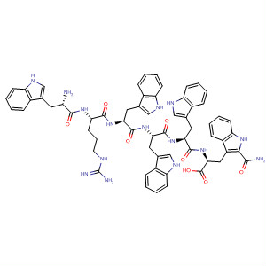 Trp-Arg-Trp-Trp-Trp-Trp-NH2
