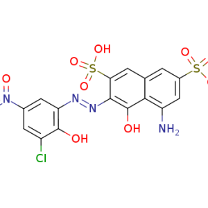 8-Amino-2-(3-chloro-2-hydroxy-5-nitrophenylazo)-1-naphthol-3