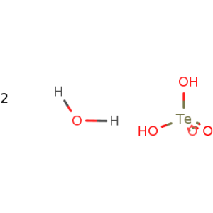 Telluric acid dihydrate