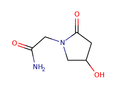 4-Hydroxy-2-oxopyrrolidine-N-acetamide