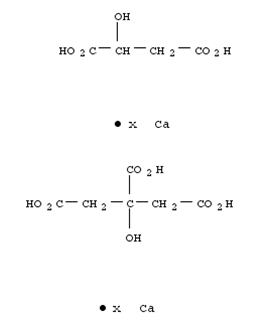 Fruit acid calcium